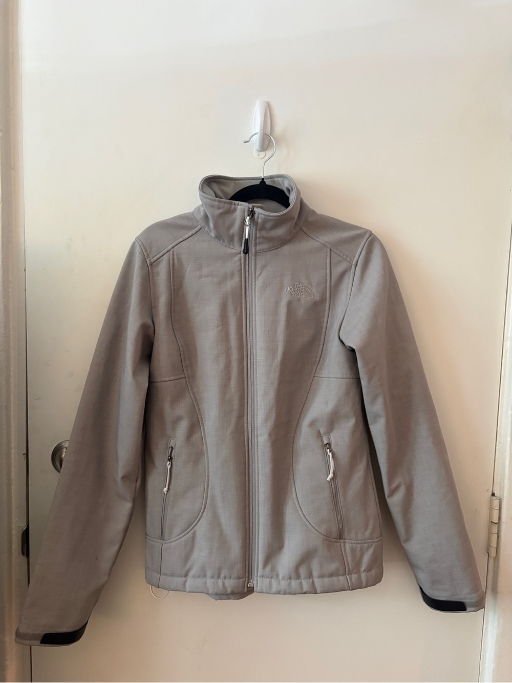 The North Face Light Taupe Women's Softshell Jacket